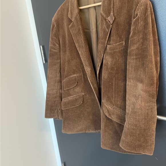Gentleman’s Country Clothimg 44L GUC leather elbow patch vintage Corduroy Blazer - Picture 4 of 16